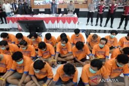 Polresta Sidoarjo bekuk 76 tersangka narkoba periode September-Oktober