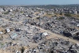 Gaza kembali diserang usai pengumuman gencatan senjata