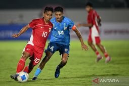 Laga uji coba, Timnas U-23 tumbang 1-2 dari India