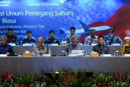RUPSLB Garuda Indonesia restui suntikan Rp23,67 T dari Danantara
