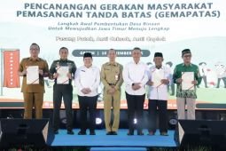 Kakanwil BPN Jatim genjot pemasangan patok tanah