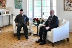 Prabowo dan PM Albanese lakukan pertemuan empat mata