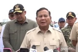 Prabowo: Pemerintah mulai tertibkan pembalakan liar