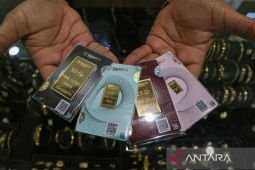 Harga emas UBS-Galeri24 di Pegadaian Minggu ini kompak naik