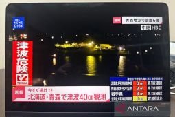 BMKG: Gempa Pesisir Timur Hokkaido tak berpotensi tsunami ke Indonesia