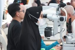 Ratusan Lansia Lamongan Ikuti skrining mata untuk deteksi dini