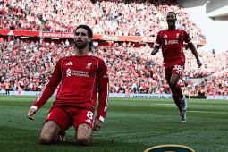 Szoboszlai sebut hasil imbang kontra Arsenal "sebuah langkah maju"