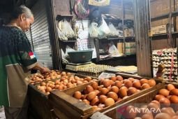 Harga pangan Sabtu ini, cabai rawit merah Rp49.850/kg dan telur ayam Rp32.100/kg
