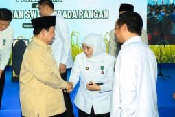 Khofifah terima Satyalancana Wira Karya dari Presiden Prabowo