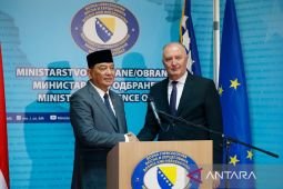 Menhan jalin kerja sama dengan militer Bosnia dan Herzegovina