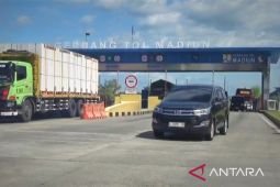 110.855 kendaraan lintasi GT Madiun saat libur Nataru