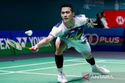 Jonatan Christie tembus semifinal India Open lewat laga penuh tekanan