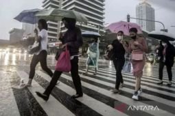BMKG:  prakirakan mayoritas wilayah di Indonesia hujan ringan