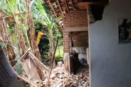 Sejumlah rumah di Ponorogo rusak terdampak gempa Pacitan