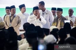 Prabowo vows crackdown on corruption, urges unity at MUI event