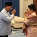 Presiden Prabowo berlebaran bersama Titiek Soeharto dan Didit