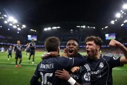 Real Madrid kalahkan Manchester City usai menang 2-1 di leg kedua