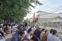 Jamaah Muhammadiyah Surabaya gelar Shalat Id secara khidmat