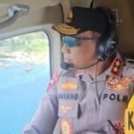 Kapolda Jatim lakukan patroli udara pastikan arus balik Lebaran aman