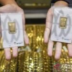 Harga emas Antam pada Lebaran ini tak bergerak tetap Rp2,893 juta/gr