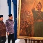 Prabowo dan PM Anwar silaturahmi Idul Fitri di Istana Merdeka