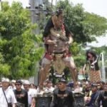 Upacara Tawur Agung Kasanga di Sidoarjo