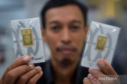 Harga Antam Selasa ini tak bergerak, tetap Rp2,843 juta/gr