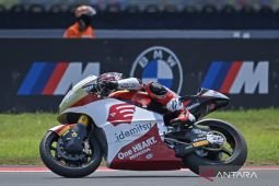 Mario Aji minta maaf gagal finis di GP Thailand