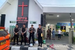 Polisi sebut pengamanan ibadah Paskah di Lamongan berjalan aman
