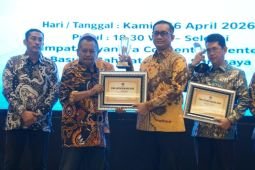 Dirut PT JGU raih PWI Award 2026 atas dorong integrasi karantina