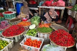 Harga pangan Selasa ini, cabai rawit merah Rp165.000/kg dan telur Rp44.100/kg