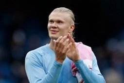 Manchester City tempel ketat Arsenal seusai hantam Brentford 3-0