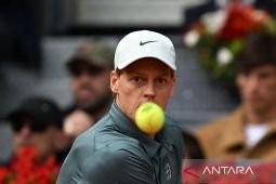 Sinner samai rekor Djokovic di Roma