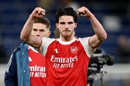 Arsenal ke final, Rice: Ini malam terbaik di Emirates