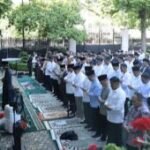 Diaspora Paris Shalat Idul Adha bersama Presiden Prabowo