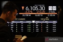 IHSG Jumat dibuka melemah 29,31 poin ke level 6.065