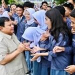Prabowo sapa ratusan pelajar Jabar di Istana Kepresidenan