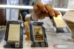 Harga emas di Pegadaian Kamis ini, UBS-Galeri24 stabil dan Antam turun