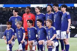 Tim Samurai Biru Jepang imbangi Belanda 2-2