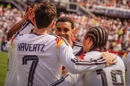 Jerman pesta tujuh gol ke gawang tim debutan Curacao