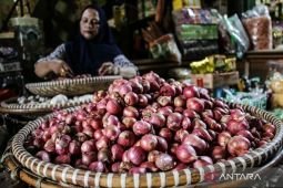 Harga bawang merah capai Rp50.950/kg, daging ayam Rp37.200/kg di Minggu pagi