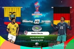 Ekuador tekuk Jerman 2-1 pada laga terakhir Grup E