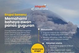Erupsi Semeru: Memahami bahaya awan panas guguran