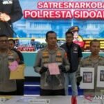 Dua WN Malaysia ditangkap Polresta Sidoarjo terkait narkoba