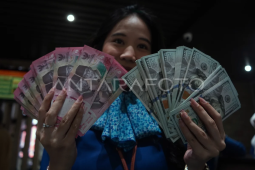 Rupiah menguat seiring eskalasi konflik di Timteng mereda
