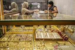 Harga emas tiga jenama di Pegadaian Senin ini stabil