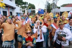 Puluhan wisatawan asing ambil bagian gelaran Banyuwangi Ethno Carnival