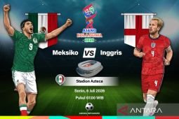 Meksiko vs Inggris: Misi akhiri penantian 40 tahun