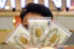Harga Antam Kamis ini menurun tipis Rp2.000 jadi Rp2,633 juta/gr