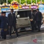 Prabowo tiba di acara akad nikah Kasespri Rizky Irmansyah